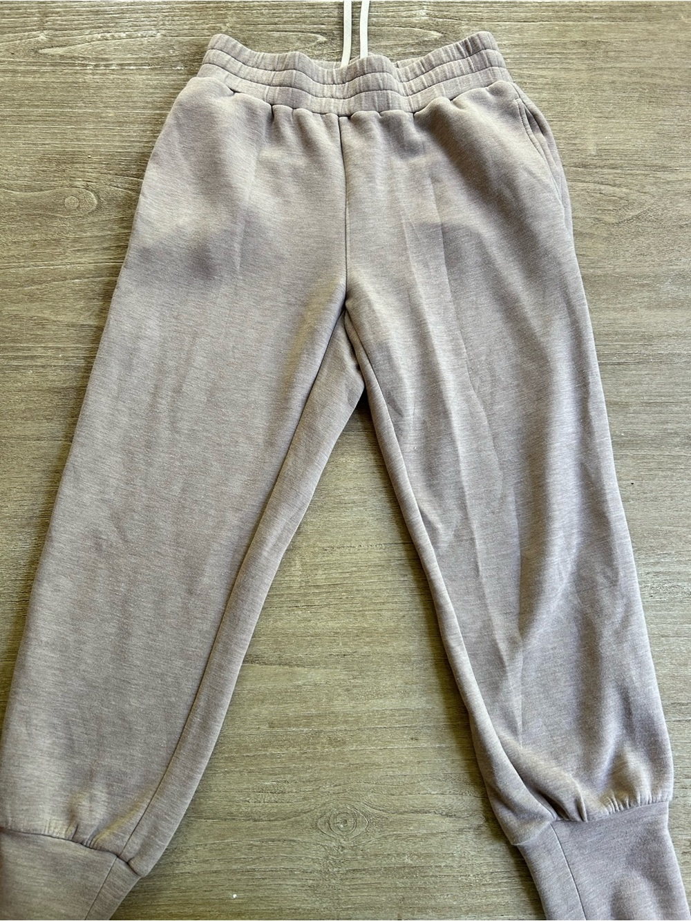 Varley Taupe Sweat Joggers